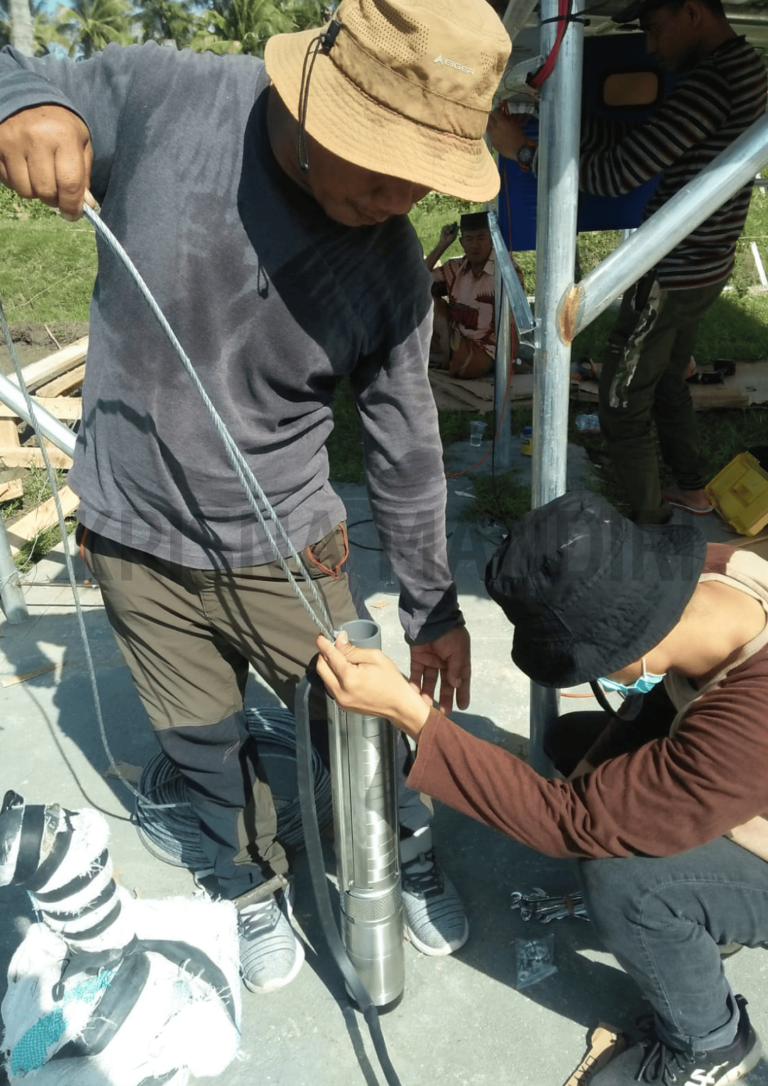 Pompa Air tenaga surya Hybird